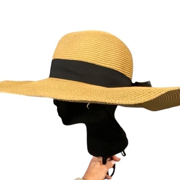 Furtalk Paper Blend Wide Brim Sun Hat Women's Medium - Picture 4 of 11